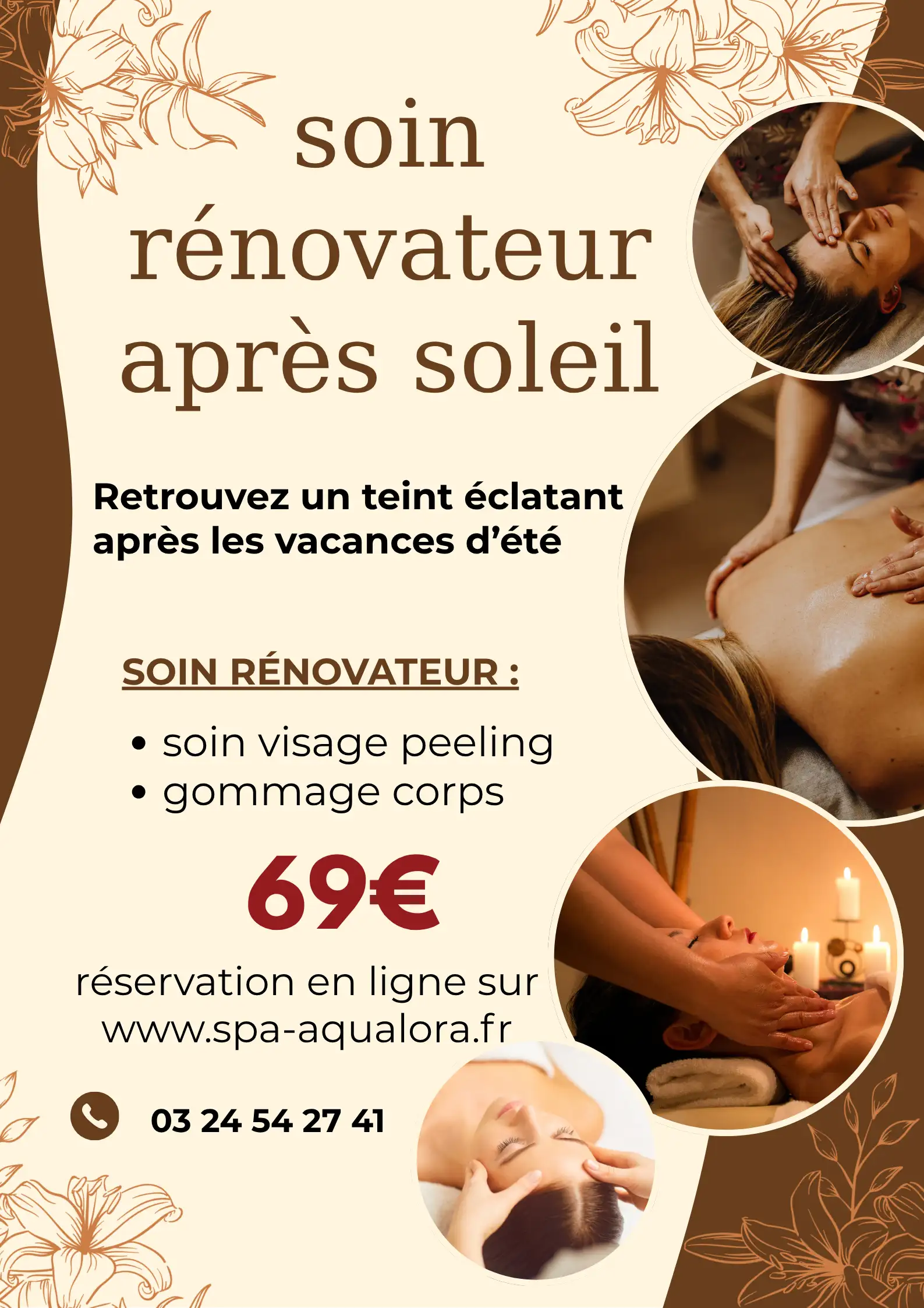 Soin rénovateur après soleil